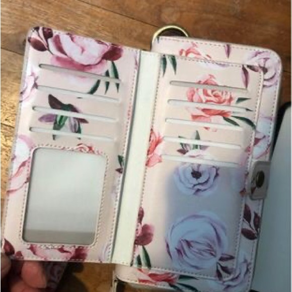 Wallet clutch with magnetic phone case for iPhone 8Plus - Picture 2 of 6